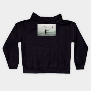 Whale Tail Kids Hoodie